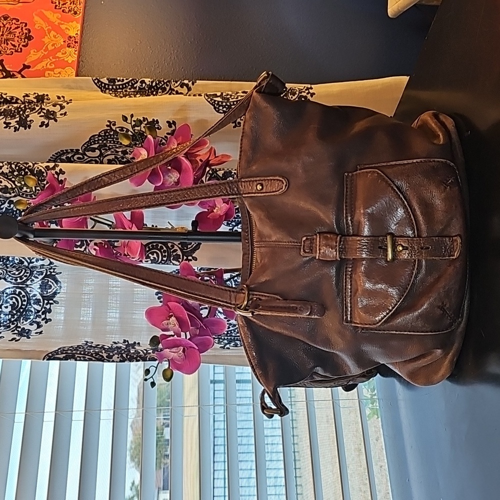 Lucky Brand Leather Crossbody Bag